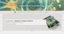 Desktop Screenshot of conversasustentavel.com.br