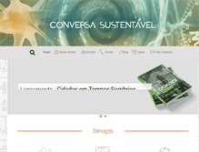 Tablet Screenshot of conversasustentavel.com.br